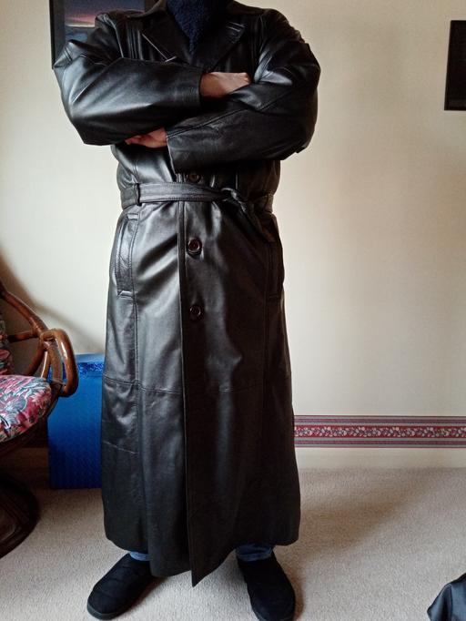 Buy & Sell West Midlands Dudley - Photos for Fine Leather Trench Coat