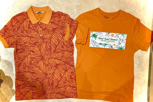 Buy & Sell North West London Stonebridge - North West London - Photos for Set of Two Boys & Men T-Shirt / Orange