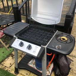 I have for sale this gas barbecue.
Bought and never used.
It’s been covered up outside and can be seen from the photo’s is in decent condition.
It comes also with two bags of unused lava rocks.
Also the control knob is missing as can be seen from the photo’s.
The gas bottle is full.
Asking £25.
The gas alone is worth that.
COLLECTION ONLY FROM ROTHERHAM S654HP