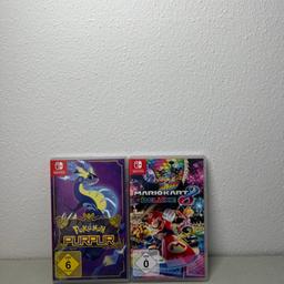Verkaufe hier 2 meiner Spiele:
Pokemon Purpur und Mario Kart 8 deluxe