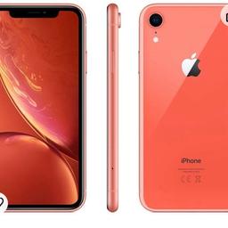 IPhone xr in coral. In excellent condition.