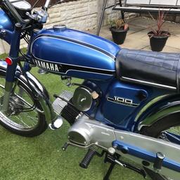 Yamaha yb 100 1973 ,9,000 miles please contact me for more information