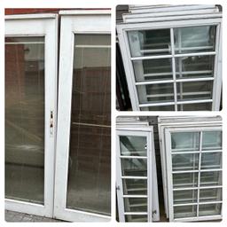 Wooden External Door x5 & WINDOWS plus 1 internal door, Solid, Heavy Duty.

White 30" x 77.5"

White 32" x 78"

White Double doors, very heavy 85.5 & 84.5cms x 198.5cm with double glazed units plus various sized double glazed WINDOWS please enquire on multiple items deal. Or I will create separate and for a sale. Sale per door