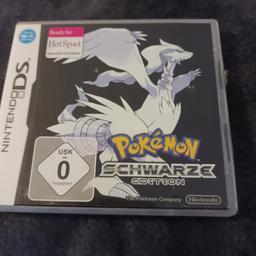 Verkaufe hier Pokémon Schwarze Edition  mit Anleitung .
Das Spiel wurde getestet und funktioniert einwandfrei.
Abholung Rehau 95111 versende nicht nur Abholung möglich.