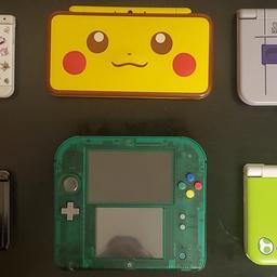 Looking for Nintendo Ds consoles any for example new 3ds xl and game boys. ANY Nintendo handheld 

Looking for Ds/3ds games for example any

Mario
Zelda
Pokémon
Anime games

If you have any you want to sell offer me. Willing to collect if you are in Birmingham

What ever the game is I will offer unless I already have it 