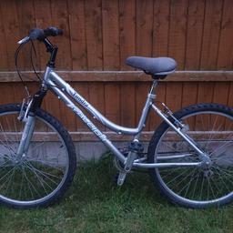 ●26 inch tyres
●front and rear working brakes
●clean wide seat
●Reflectors
18 gear speed
●No punctures
19 inch frame
Quick release front wheel 

Feel free to enquire. Thanks.

I also offer mobile bike repairs if you need your bike repaired/restored. Thanks.

The bike is registered on the police database so ownership can be transferred upon completion of the sale. Thanks

Please click on my profile to see what other bikes are on offer. Thanks.

Delivery is free.

Tel:0 7 9 4 6 7 5 7 7 4 1