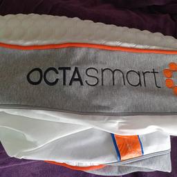 Small double 4ft x 6.3ft mattress cover off a Octasmart plus mattress.
***Please note this is NOT a protector or topper it is the actual cover off the mattress****.
Could be used as replacement.
Welcome to view 1st.
Collection Only.