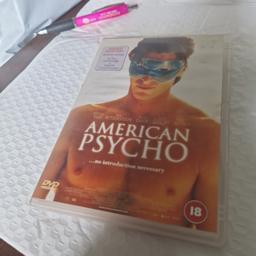 Good condition american psycho dvd