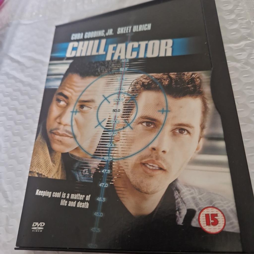Good condition chill factor dvd