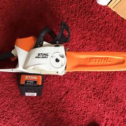 Dry good saw cuts well have a hedge trimmer too one battery but no charger at moment