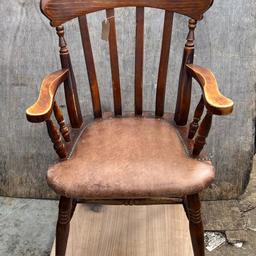 Dining Chair Armchair Solid Wood

Size Approx: TBC

2 Chairs Available

Price Per Chair

The Structure Is In Stable Condition

Collection SOuth London SW16 Norbury