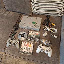 Perfect working order. good condition. 2 controllers. memory card. pick up only from WA9 3eh. 40 pounds last price