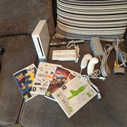 Perfect working order. good condition. 2 controllers. games. pick up only from WA9. no offer. 40 pounds last price