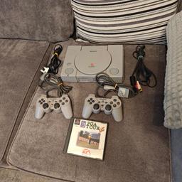 Perfect working order. good condition. 2 controllers. pick up only from WA9 3eh. no offer. 35 last price