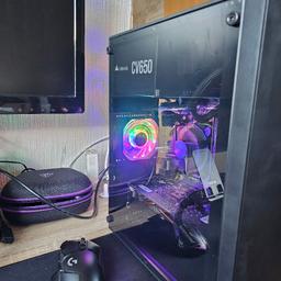Gaming PC used but in great condition and hasn't let me down yet.
It gets good fps still with medium settings and an excellent starter PC.
I generally played fortnight and csgo on this pc, then used as a streaming pc when I got a new one.
Fortnight Medium settings 115-120fps
CS:GO 200-210fps

i5 6500 cpu
16gb ddr4 ram
GTX1060 6db GPU
250gb SSD
Corsair CV650 PSU

Looking for 450 o.n.o for quick sale 
Just the Tower
