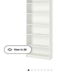 Used Ikea Billy Bookcase
Still functional
No missing parts or screws
Item has been dismantled
Viewing welcome
Collection from Limehouse, East London
cash on Collection