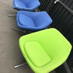 Armchair Sofa Swivel Chair Green And Blue Senator Allermuir

Good Working Order

They Do Have Marks

One Has A Tear

Collection South London SW16 Norbury

Price Per Chair