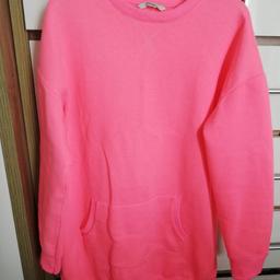 Pink sweater size 10. May delivery locally for fuel.