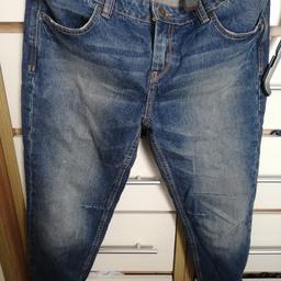 Tapered short leg jeans size 10, may deliver locally for fuel. Like new.
