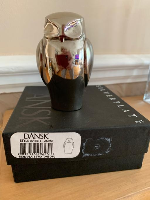 Buy & Sell Essex Thurrock - Essex - Photos for DANSK Silver Plate OWL