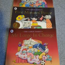 *The Large Family* books. Really good condition. They have been well looked after so no ripped pages. £1 each