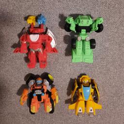 Transformer rescue bots. Suitable for age 3+ years. Good condition. £3 each