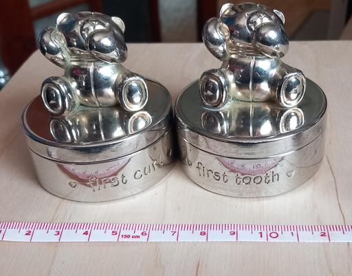 Buy & Sell Merseyside Saint Helens - Photos for silver plated baby trinket pots