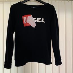 Genuine ladies diesel sweatshirt 
Size medium 
Was £80