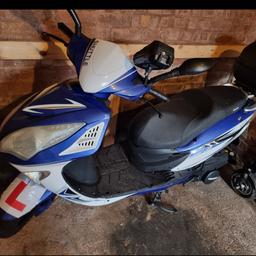 decent bike good runner had carb refurbished just after Xmas got under 2500 miles on the clock

 does need new throttle cable which I have bought. can be re0laced before purchasing if needed. 700 ono MOT runs out June but will pass with flying colours