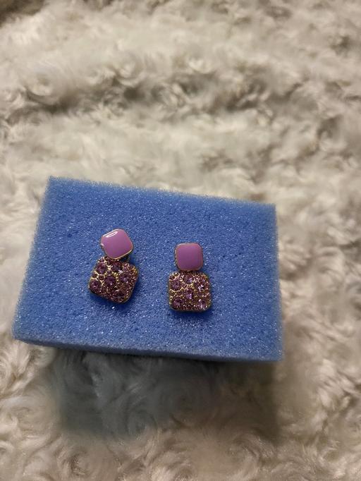 Buy & Sell Healey Rochdale - Photos for Ladies Glamorous Stone Earrings. 2.5cm