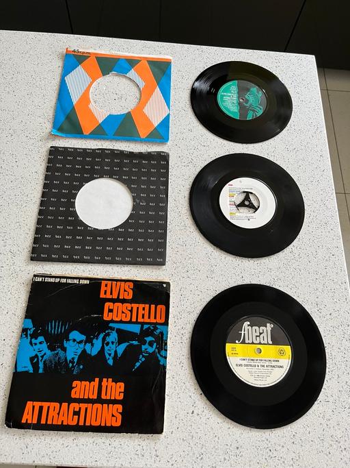 Buy & Sell Wiltshire Swindon - Photos for Elvis Costello 7 inch vinyl job lot