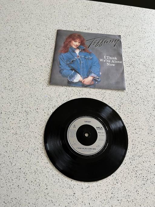 Buy & Sell Wiltshire Swindon - Photos for Tiffany, I think we’re alone now 7 inch vinyl