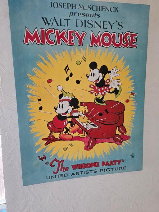 Buy & Sell West Midlands Walsall - Photos for Mickey Mouse on canvas