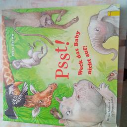 Ein faszinierendes Bi. Buch mit vielen Dschungel Tieren,und einer aufklappbarenSeite  .: (leider funktioniert der Ton nicht mehr .)aber die Geschichte zum  Anschauen und Vorlesen ist sehr lieb !
5