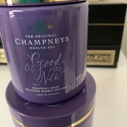 Champneys heavenly days relaxing bubble heaven plus heavenly days body butter soufflé both  large 300mls really expensive online