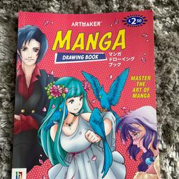 Manga drawing book. Has advice for drawing figures, with blank pages too. Great gift.