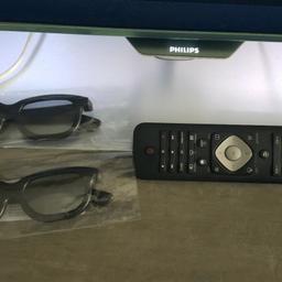 Verkaufe hier meinen phillips ambilight Fernseher mit 2x originalen 3D brillen sowie der originalen Fernbedienung... der Zustand für sein alter ist echt sehr gut und weißt kaum gebrauchspuren auf wobei man bei dem alter nicht davon ausgehen sollte das er keine hat