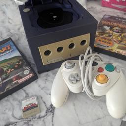 GameCube with 2 of the best games, memory card and third party controller.
collection preferred and open to offers.