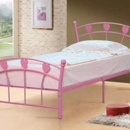 Mia Princess Pink Metal Bed 3ft single bed this is brand new in box and retails for £79.99 and I'm selling for £50 why not check out my other items for sale