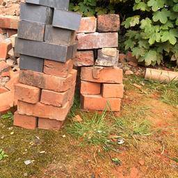 Mixture of new Oast Russets and blue bricks along with some 1920’s reclaimed solid 9inch red bricks. 

50p each. Around 50 bricks.