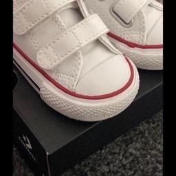 Brand new baby converse trainers size 3. Bought for £33 and I want at least a £15/£10 for them. Pick up only and cash only. Can’t send out and no PayPal. So pick up only the correct amount of cash and I never have change. And it’s pick up area L10 not L9. It won’t let me change location and so it’s L10.these are still available. Check out my other items thank you 