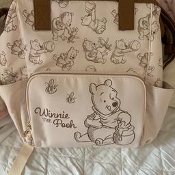 Brand new changing bag with changing mat never used in perfect condition