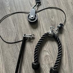Fitness Cable Pulley for tricep 