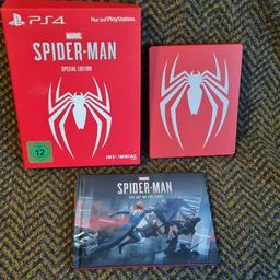 Verkaufe hier Sonys Spiderman Special Edition für Ps4.

Alle Inhalte sind vorhanden
Spiel
Steelbook
Artbook
Box

Versand möglich

Die Ware wird unter Ausschluss jeglicher Gewährleistung verkauft