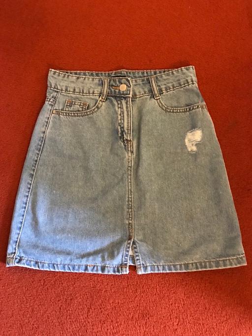 Buy & Sell Greater Manchester Manchester - Photos for Kylie. Girl’s ripped denim skirt.Age 12years