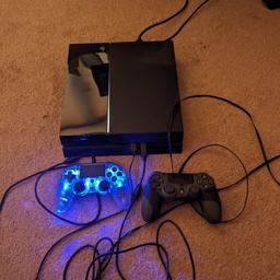 2 controller+charger cable +hdmi cable +7games
500 GB storage
FIFA 18,19,20
Minecraft
crash bandicoot
F1 2016
Lego marvel
Any questions please let me know.
