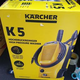 Totally Brand New & Karcher Sealed in box.

Karcher K5 classic pressure washer comes with all the cleaning power and energy efficiency you expect but conveniently designed for smaller storage areas. The powerful motor delivers 145 bar of pressure and 500 L/H water flow to make light work of the toughest cleaning jobs, from shifting mud from delicate car paintwork to removing stubborn patio grime.

See Pic 2, for contents of Box,

Totally Brand New & Karcher Sealed in box.


Collection from Bedford or Milton Keynes.


Sensible offers welcome, Silly offers will be blocked.  

Thanks for looking.

MA2RQ