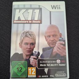 > Wii Spiel K11
> sehr gut erhalten, funktioniert einwandfrei