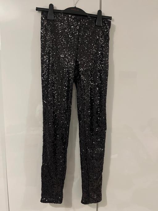 Buy & Sell West London North Kensington - W11 - Photos for Black sequins trouser- H and M