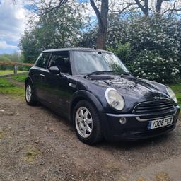 Here is a well looked after mini one 7 (2006 ) car 126624 miles
Also had 4 new tyres
new rear break disc and pads
new drop links and top mounts have just been done
runs like a dream and very clean £1250 ONO
No time wasters
Can take a look, or more picture can be send
MOT due 18.08.2024